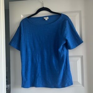 JCrew Factory textured tee- NWOT